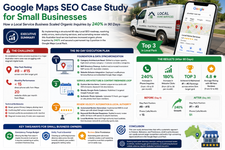 Google Maps SEO Case Study for Small Businesses