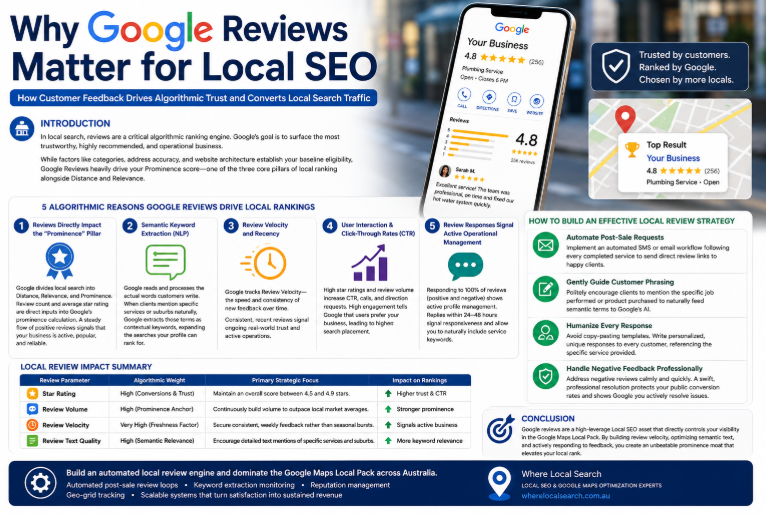 Why Google Reviews Matter for Local SEO